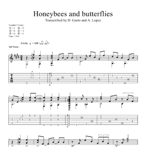 Honeybees and butterflies