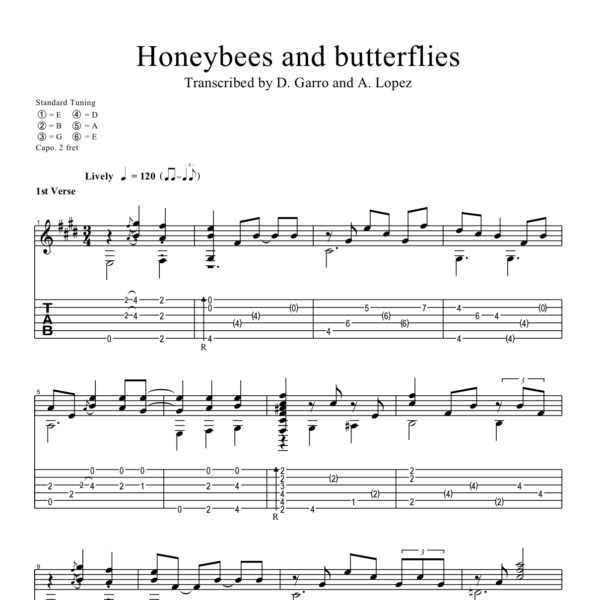 Honeybees and butterflies